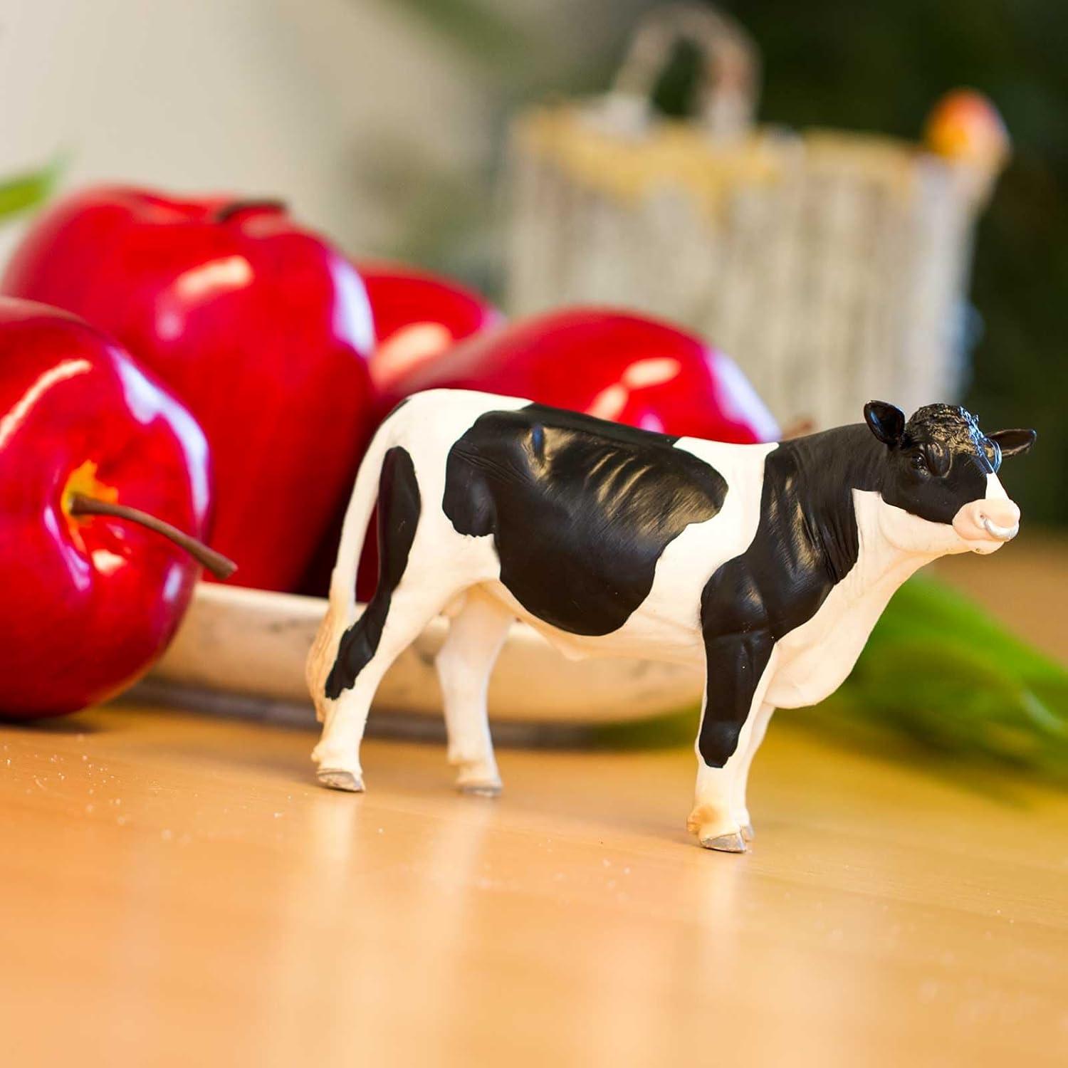 Figura de toro Holstein Safari Ltd - Juguete educativo 13.2 cm