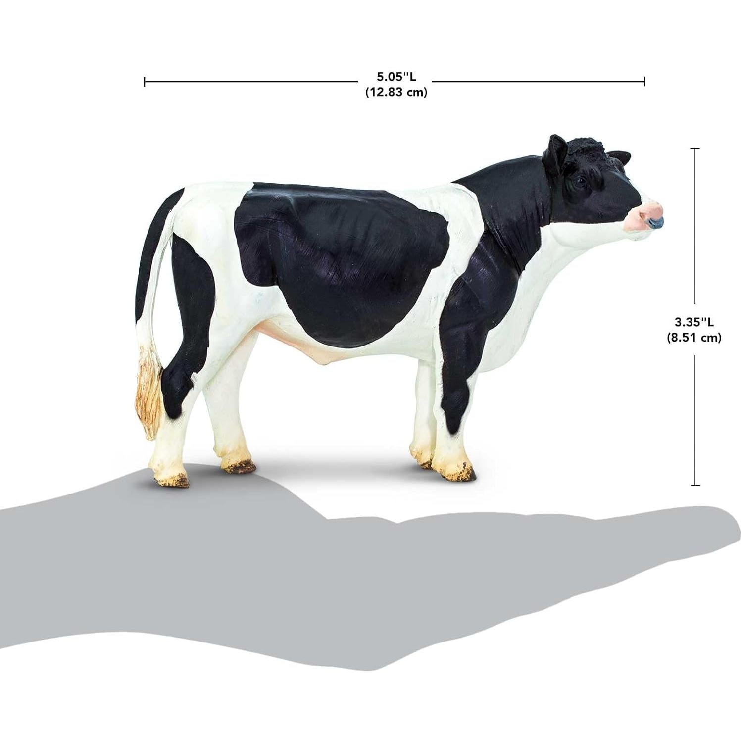 Figura de toro Holstein Safari Ltd - Juguete educativo 13.2 cm