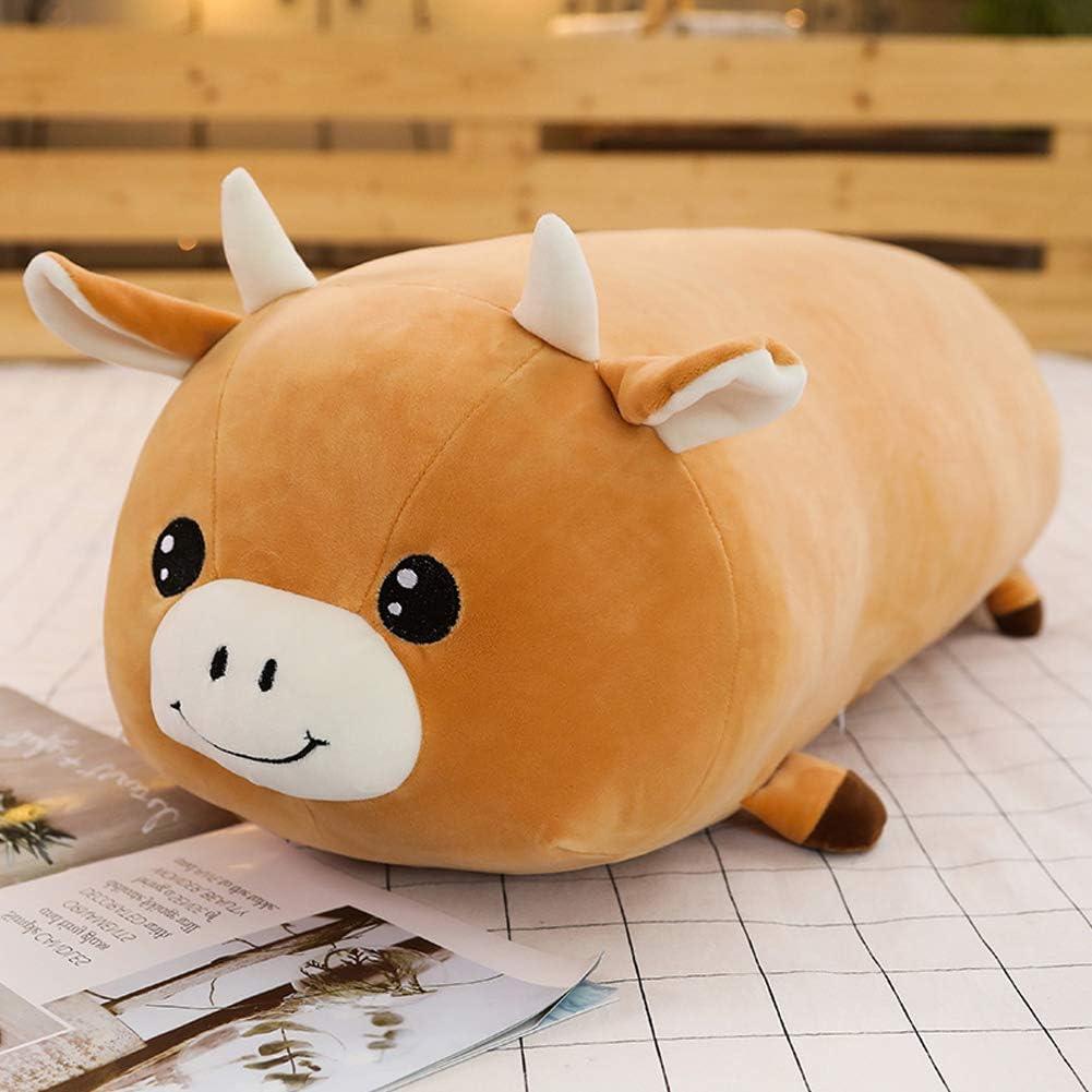 Almohada de Peluche Vaca Sofi 60 cm Suave y Decorativa