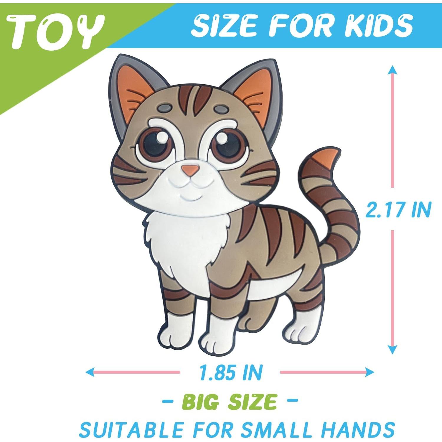 Imanes de Nevera Educativos DUUMI Animales de Granja 6 cm