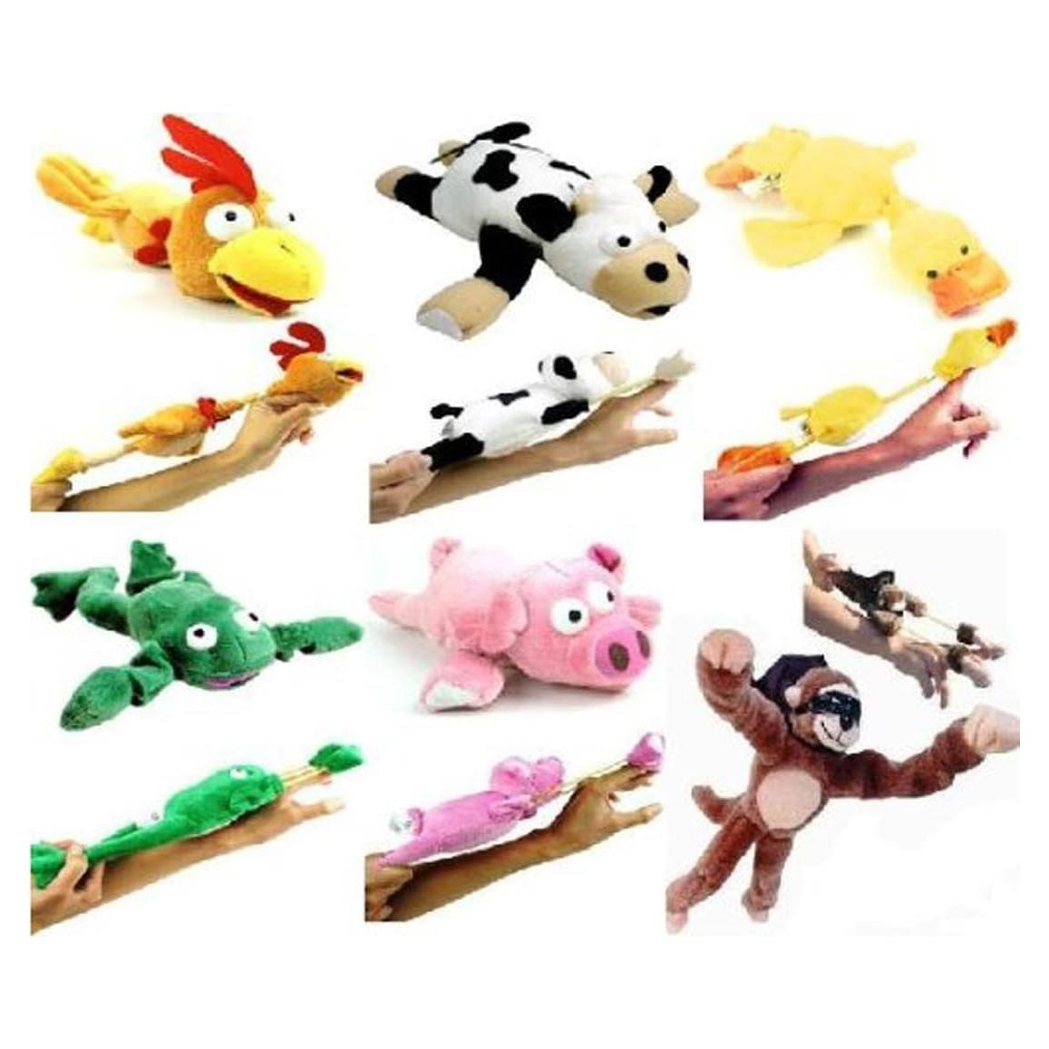Conjunto de 6 Muñecos de Peluche Lanzadores Playmaker