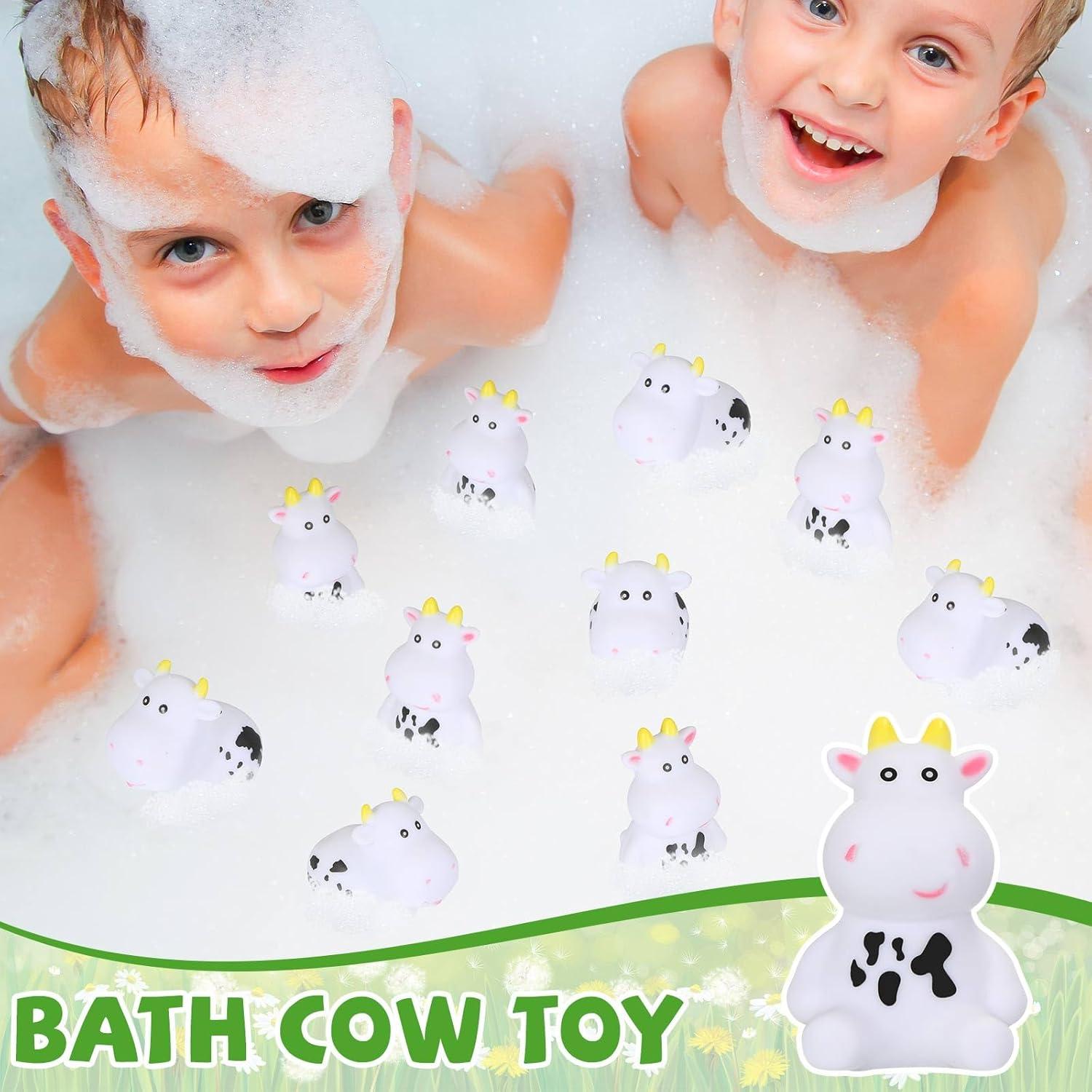 48 Juguetes de Baño de Goma Sonwyoung - Animales Flotantes