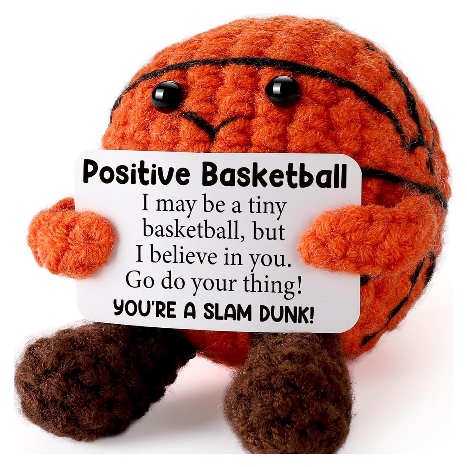 Peluches de Baloncesto Hechos a Mano YUEYUQIU - Regalo Positivo