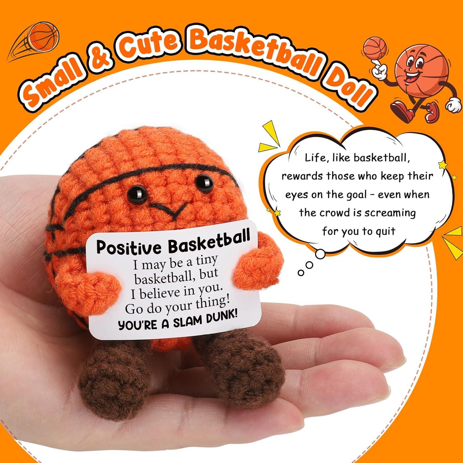 Peluches de Baloncesto Hechos a Mano YUEYUQIU - Regalo Positivo