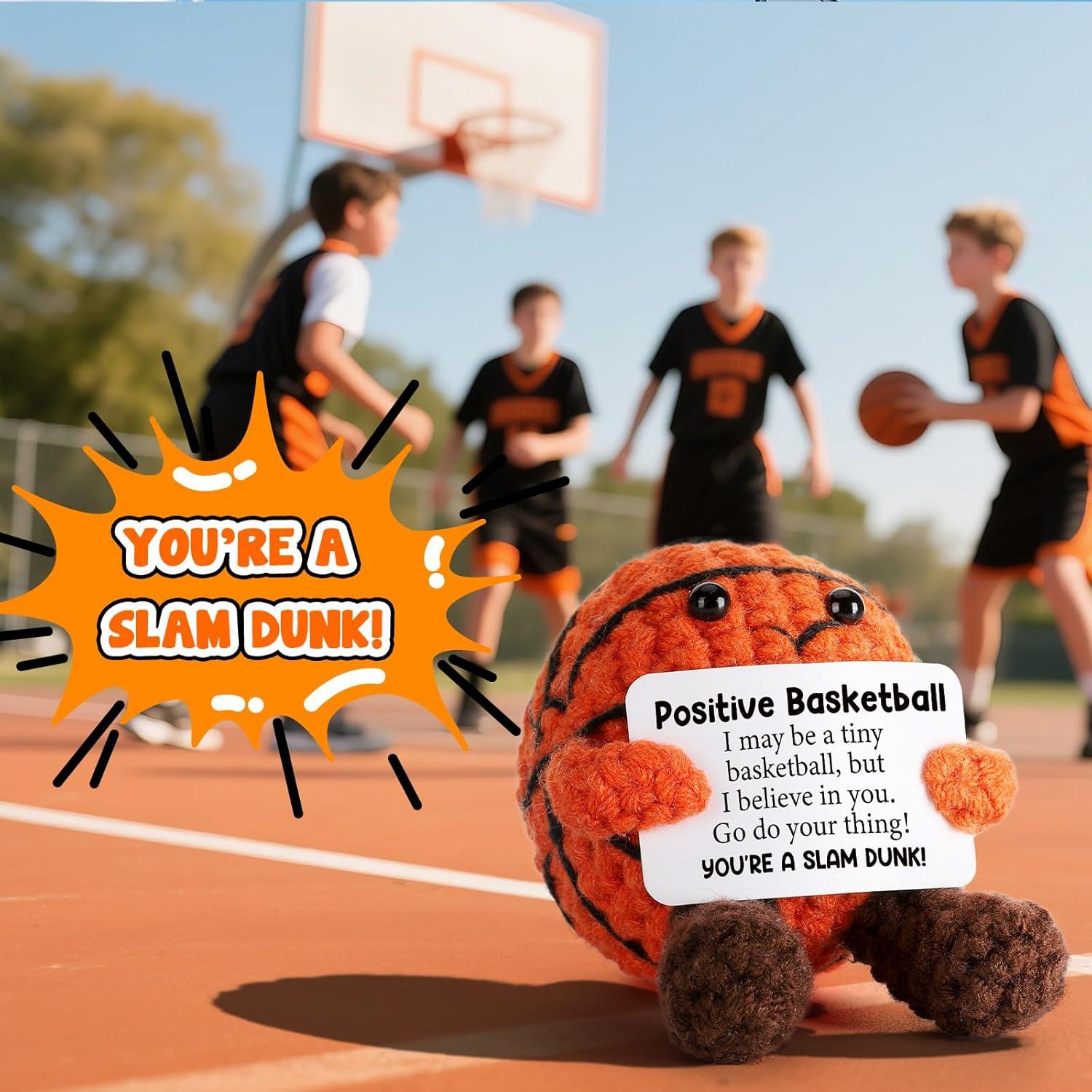 Peluches de Baloncesto Hechos a Mano YUEYUQIU - Regalo Positivo