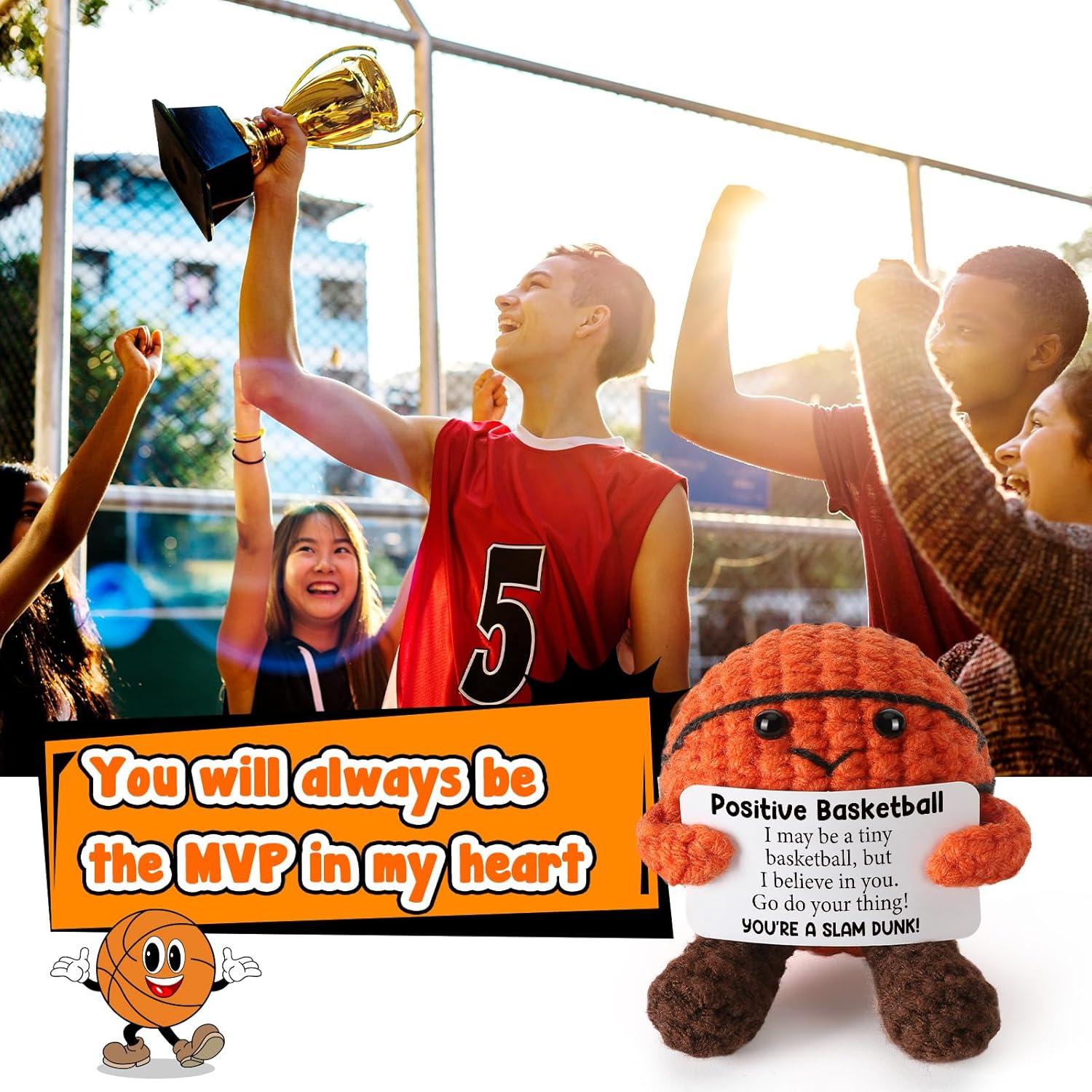 Peluches de Baloncesto Hechos a Mano YUEYUQIU - Regalo Positivo