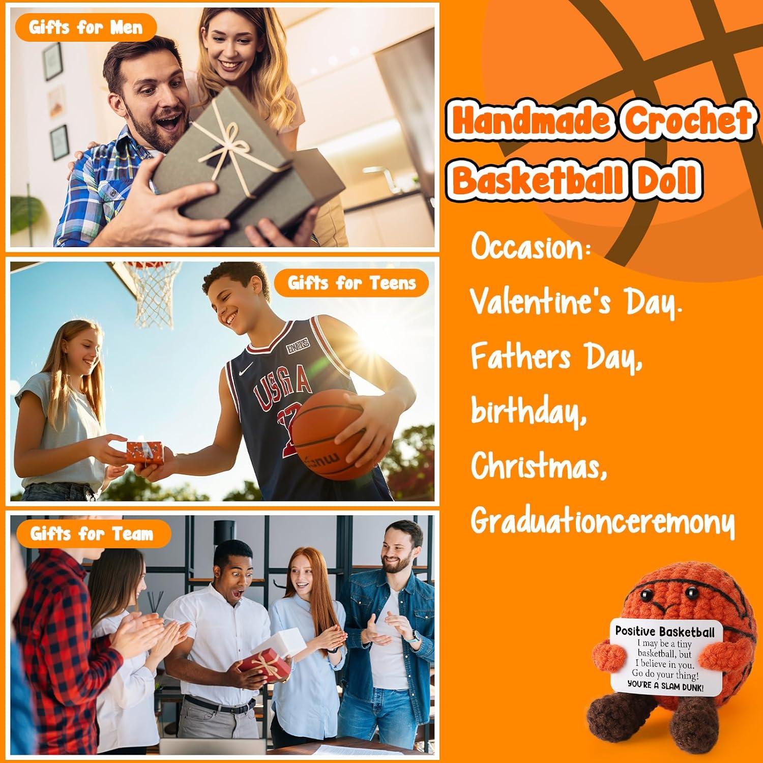 Peluches de Baloncesto Hechos a Mano YUEYUQIU - Regalo Positivo