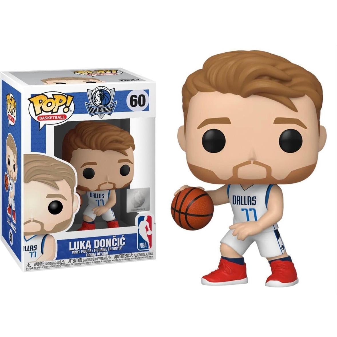 Funko POP NBA Luka Dončić Dallas Mavericks 9.5 cm con Funda