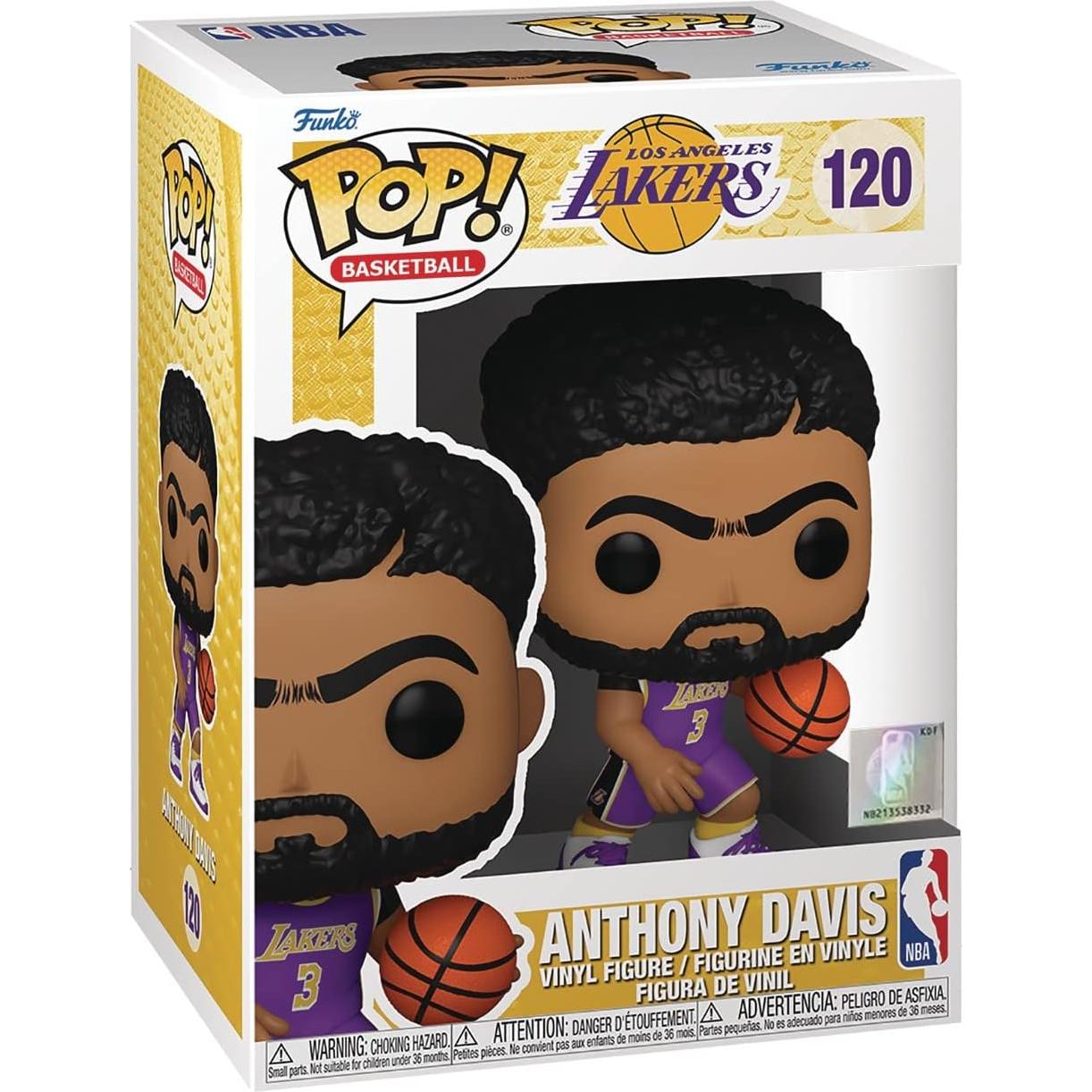 Figura Funko Pop! NBA Anthony Davis Lakers Jersey Morado 9.5cm