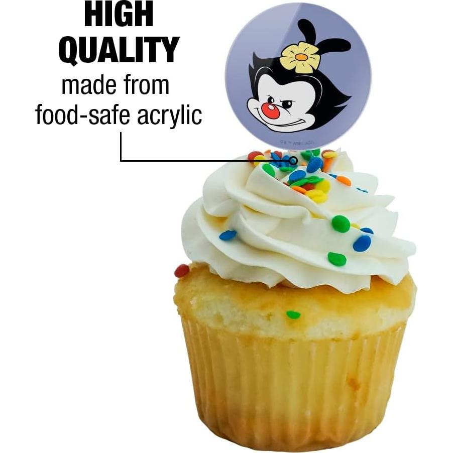 Picos para Cupcakes Animaniacs Graphics and More - Set de 6