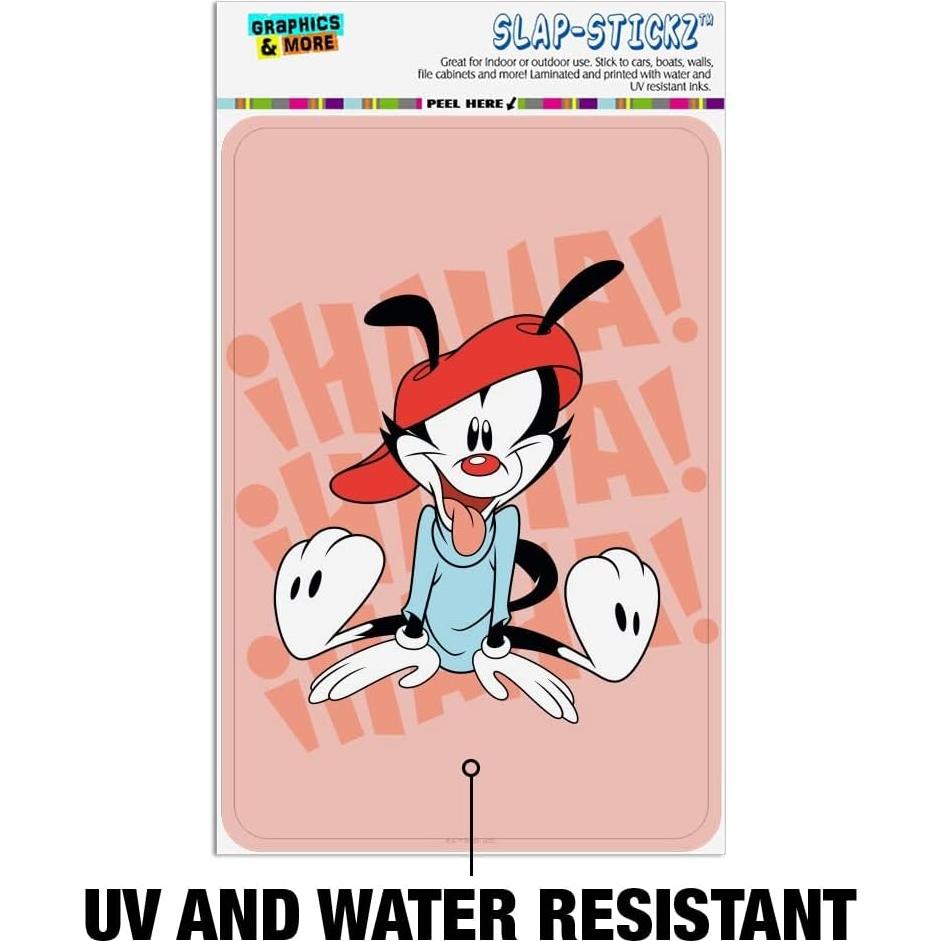 Adhesivo Decorativo Animaniacs Wakko 15.24x10.16cm