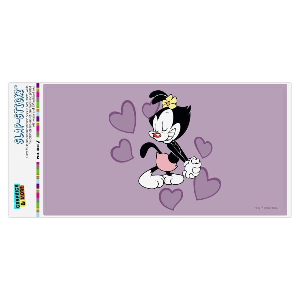 Etiqueta de Parachoques Animaniacs Graphics and More 19.3x10.2cm