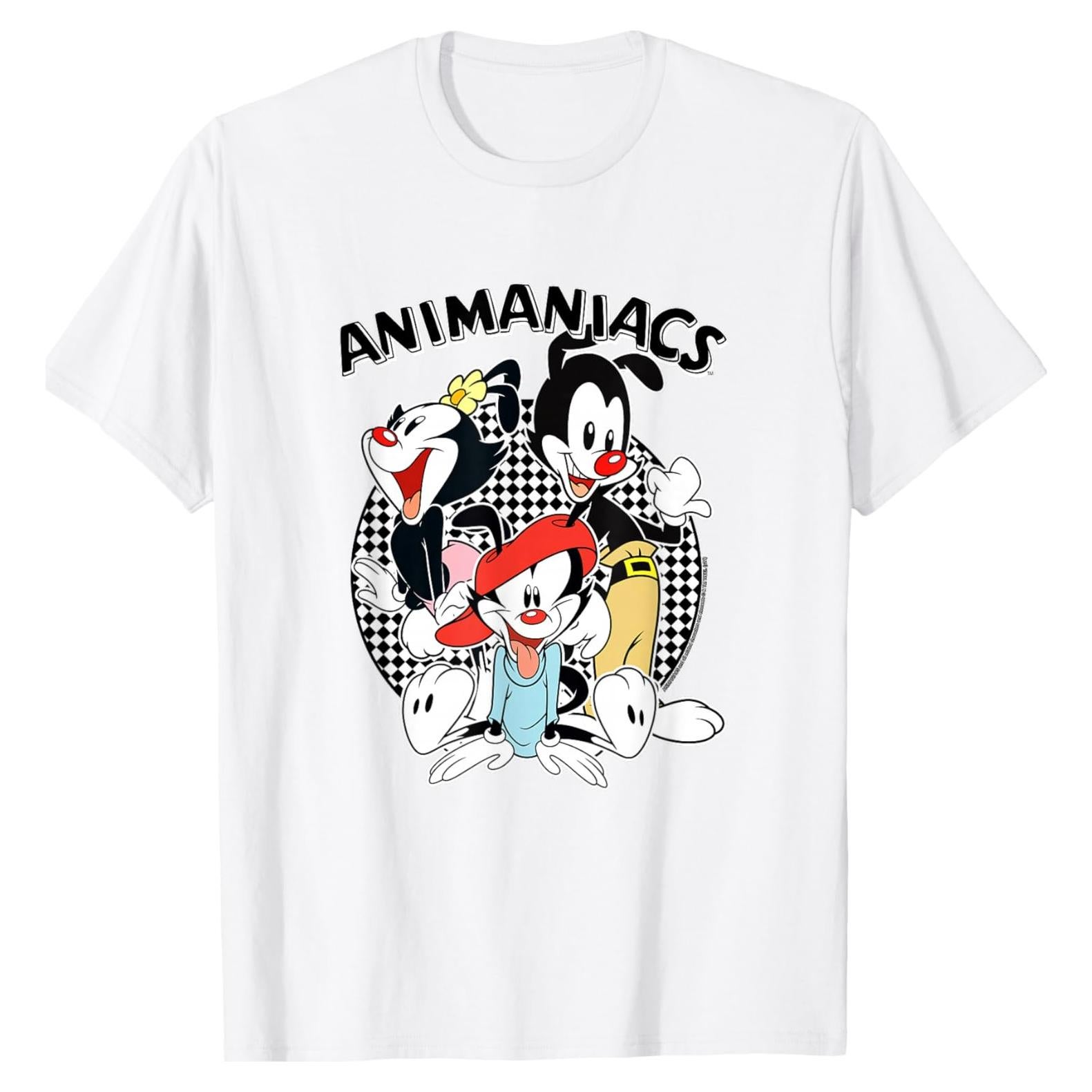 Camiseta Animaniacs para hombres con diseño de dibujo animado
