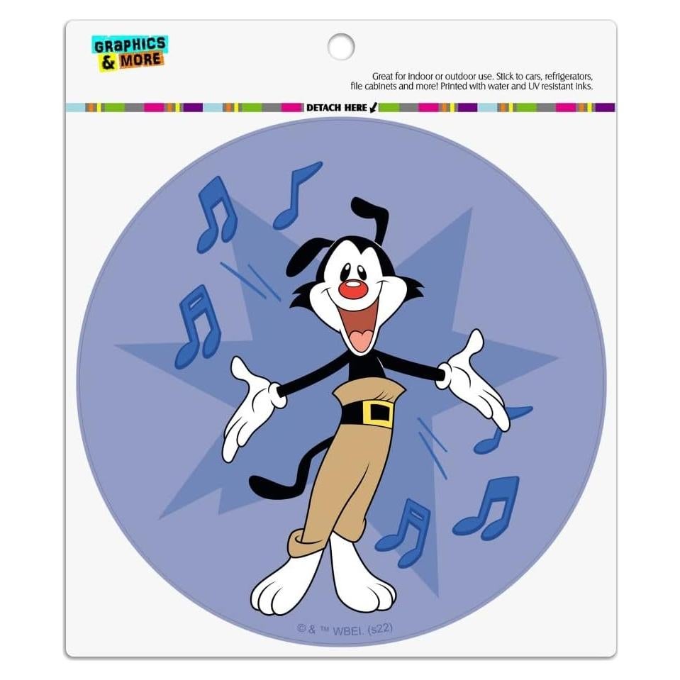 Imán Animaniacs Yakko 14cm Vinilo Multicolor para Refrigerador