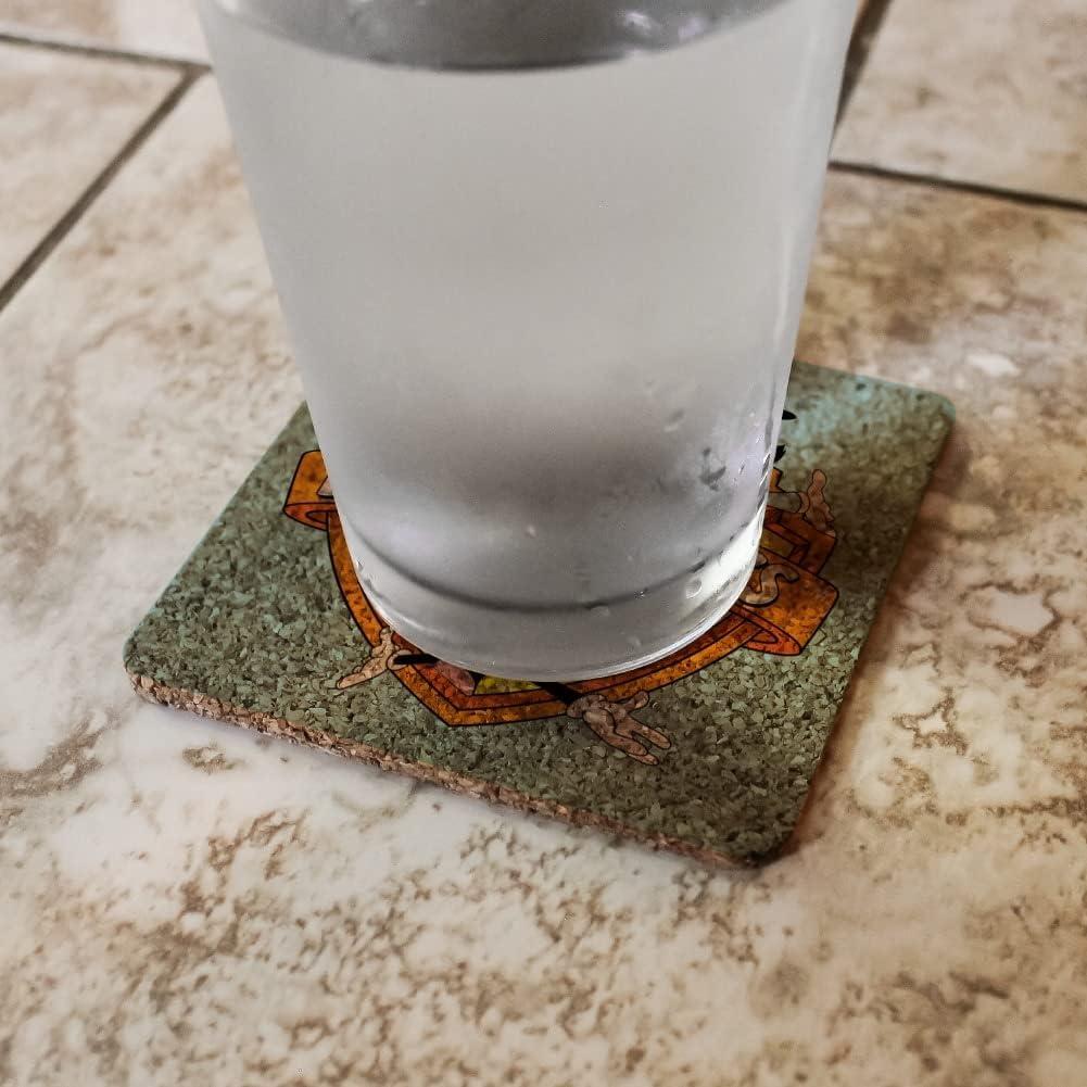 Juego de 4 Posavasos de Corcho Animaniacs - Gráfico UV