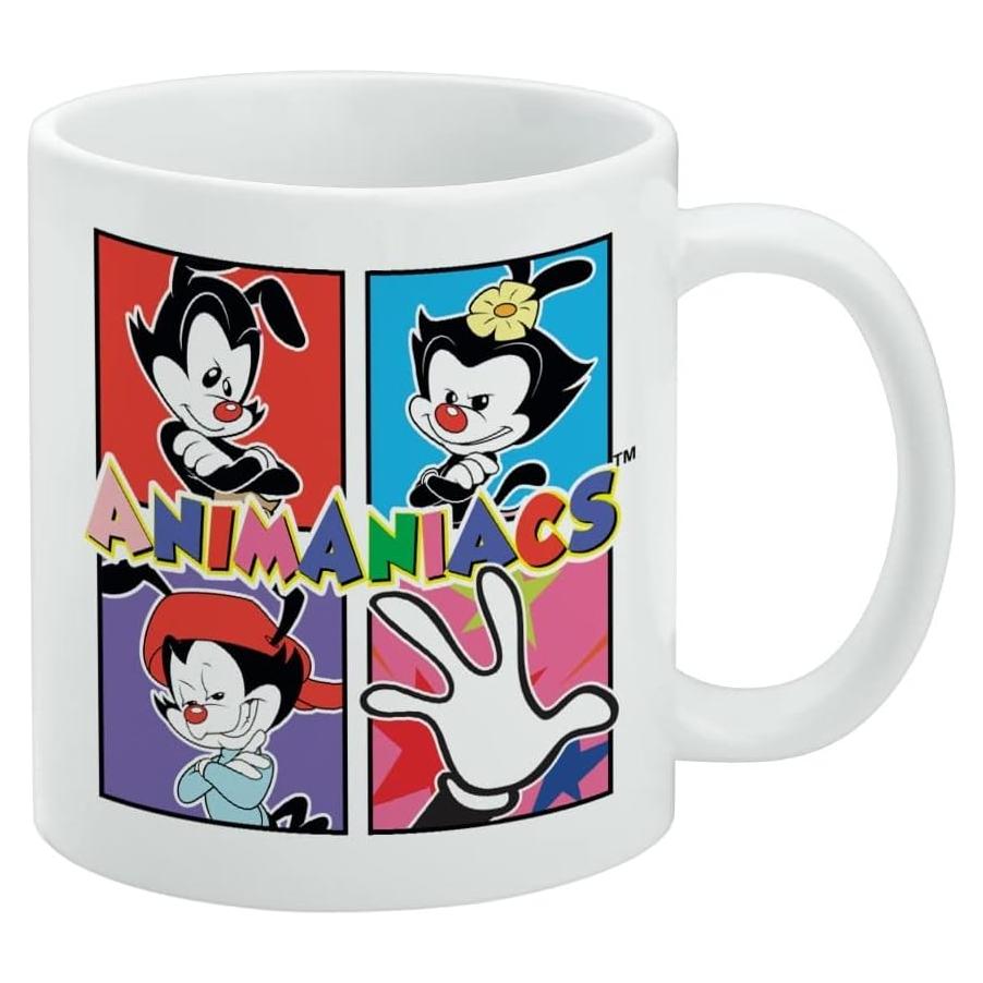 Taza de Cerámica Animaniacs 11oz Gráficos Vibrantes