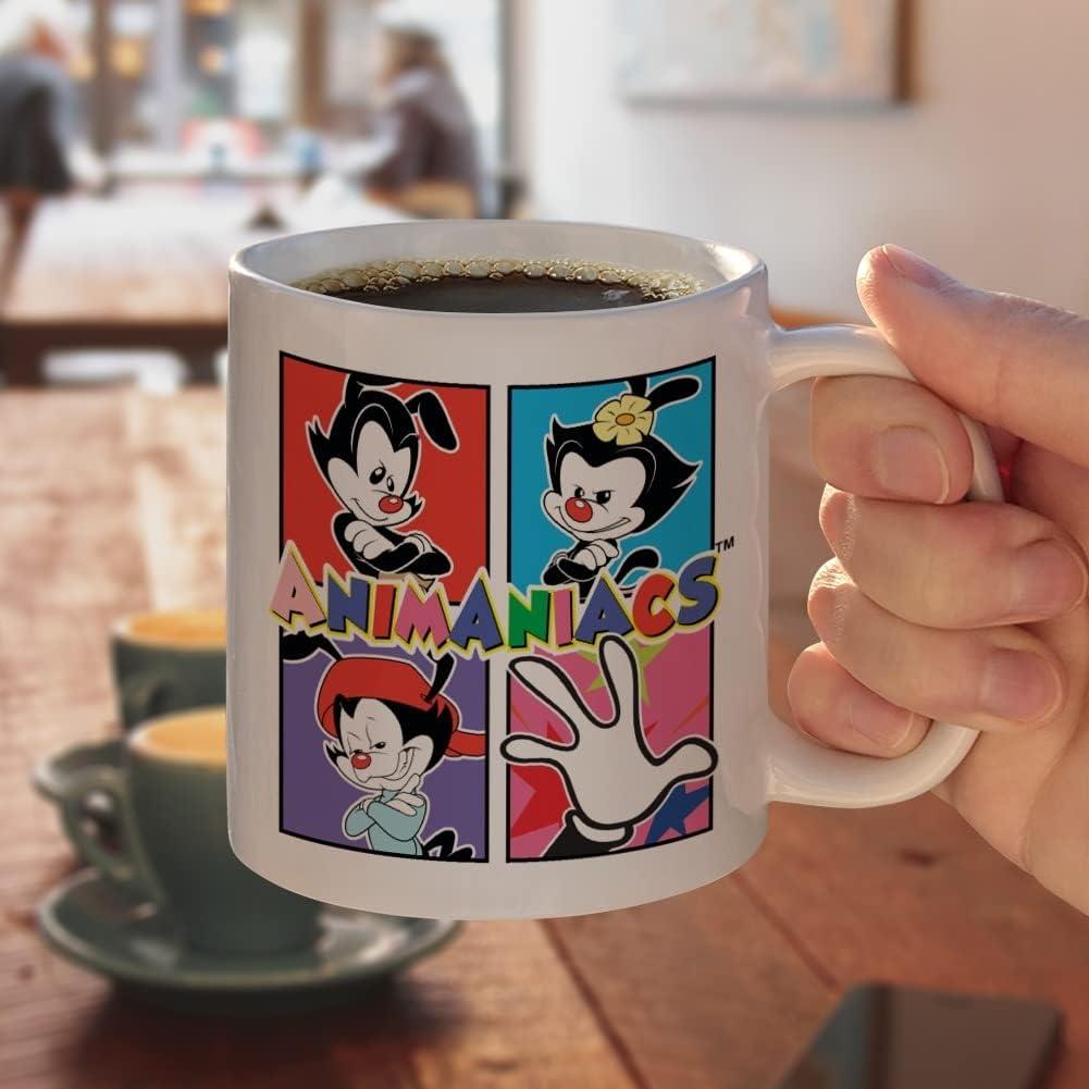 Taza de Cerámica Animaniacs 11oz Gráficos Vibrantes