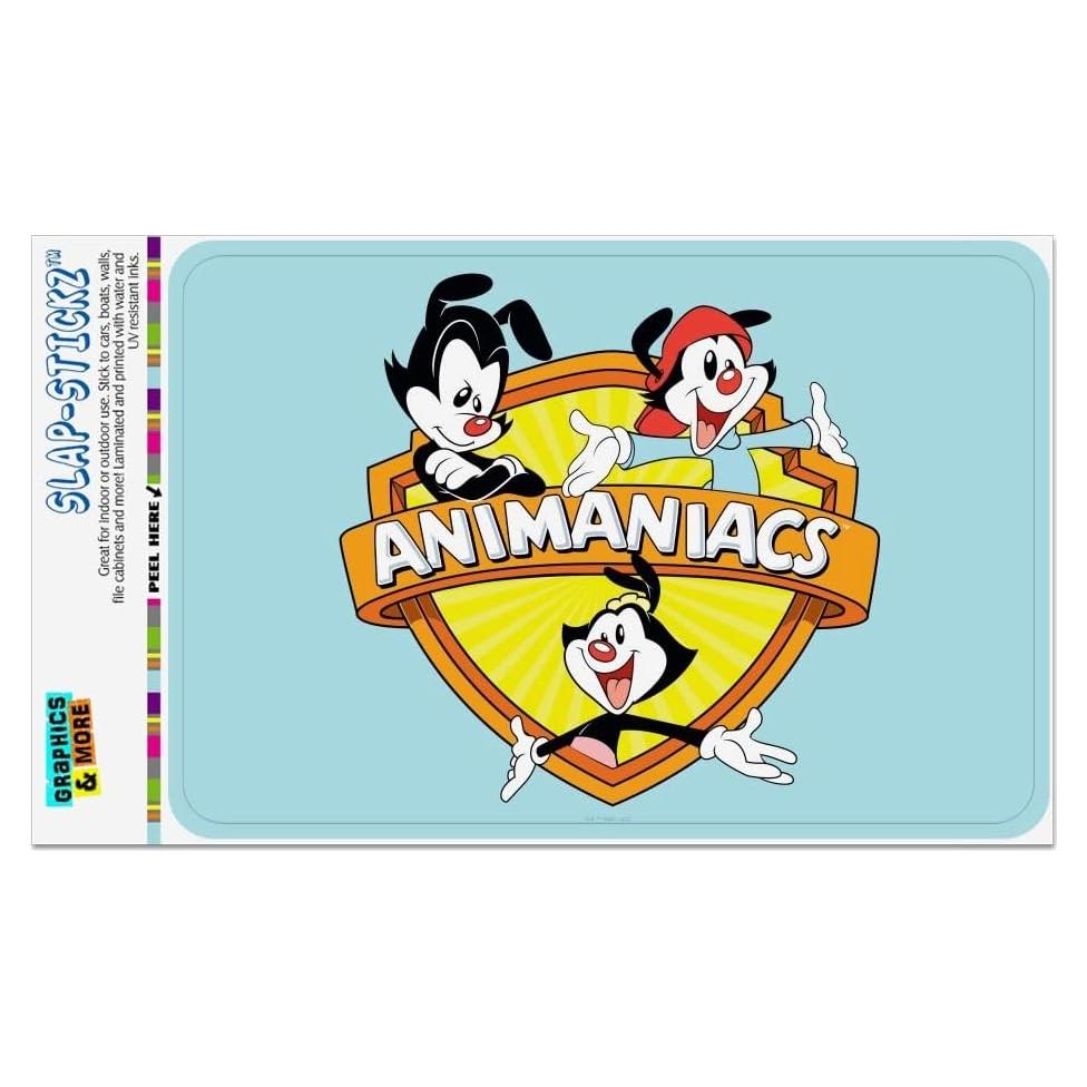Adhesivo Animaniacs Graphics & More 15.24x10.16 cm