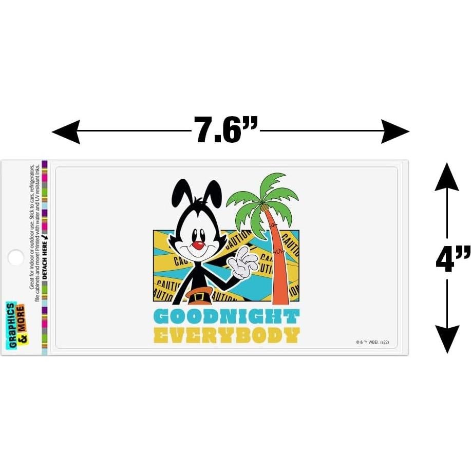 Imán de Vinilo Animaniacs Graphics & More 19.3x10.2cm