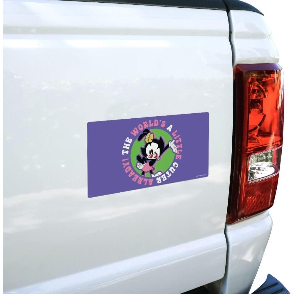 Imán Animaniacs Graphics & More 19.3x10.2cm Vinilo Multicolor