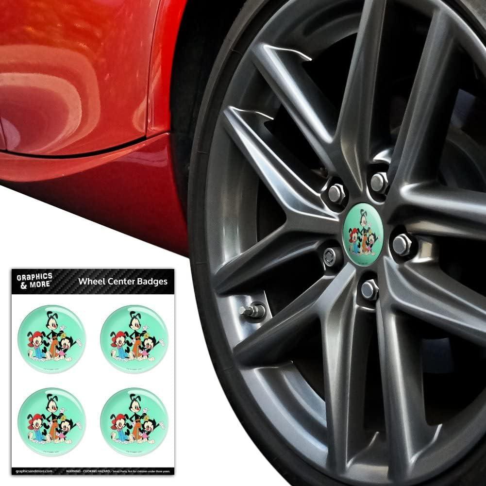 Adhesivos de Tapa de Rueda Animaniacs Graphics & More - 4 Piezas