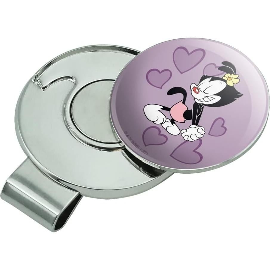 Clip de Sombrero de Golf Animaniacs con Marcador Magnético