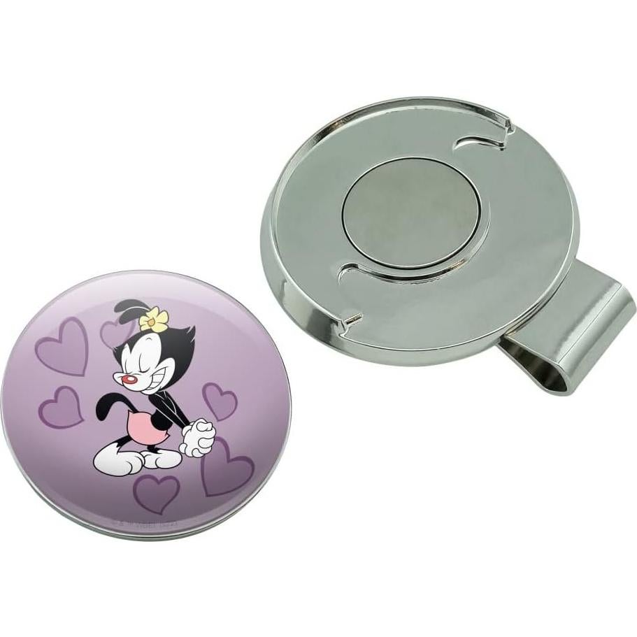 Clip de Sombrero de Golf Animaniacs con Marcador Magnético