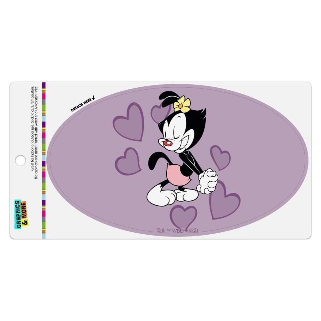 Imán Ovalado Animaniacs Graphics & More 17.8x10.2cm