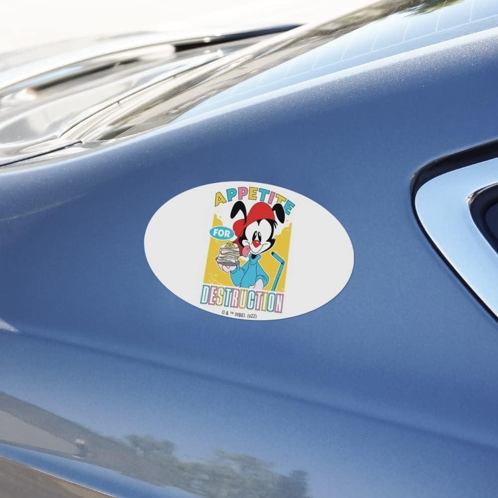 Imán Ovalado Animaniacs Graphics & More 17.8x10.2cm Vinilo