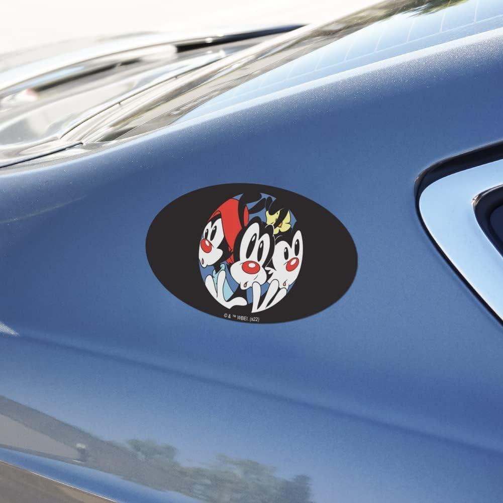 Imán Ovalado de Vinilo Animaniacs Graphics & More 17.8x10.2cm