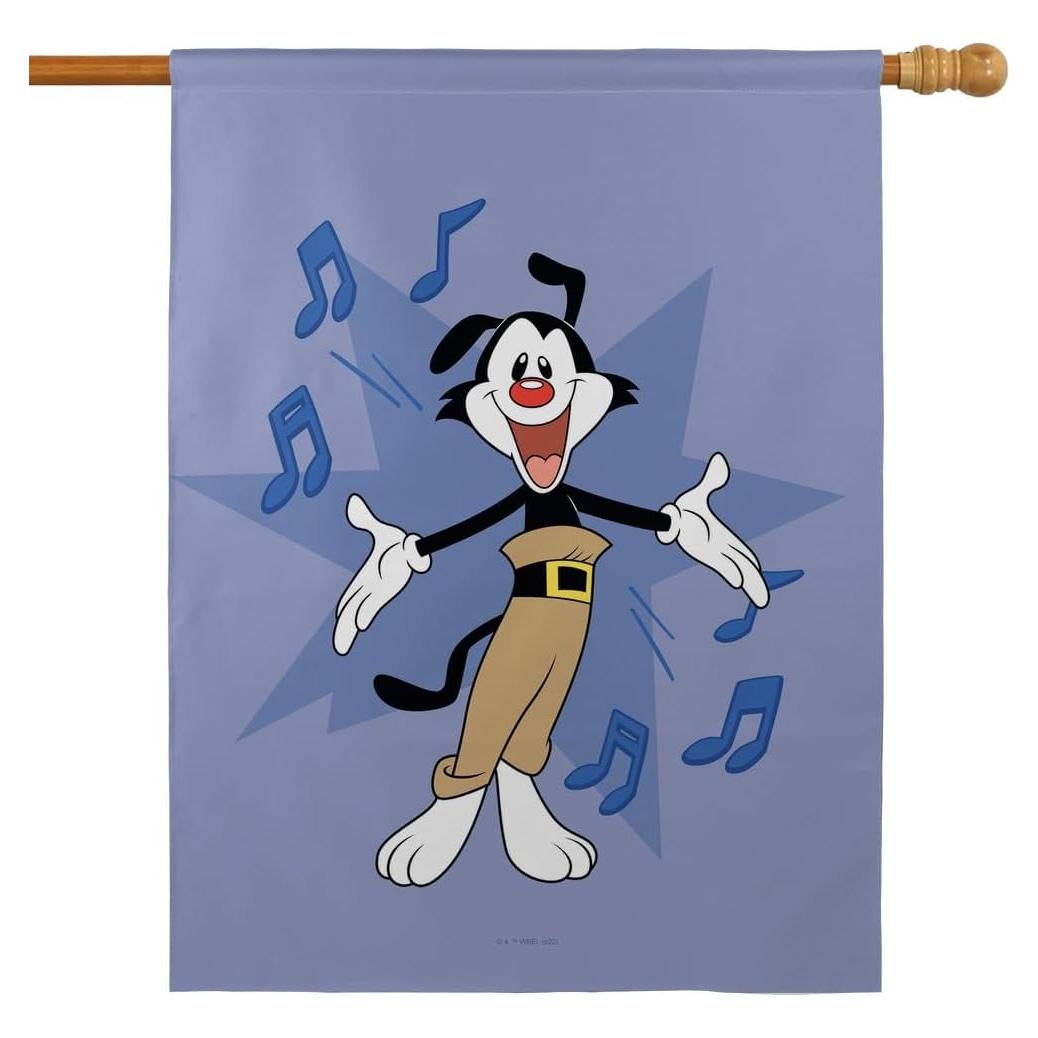 Bandera Doble Cara Animaniacs Yakko 76x102 cm Graphics & More
