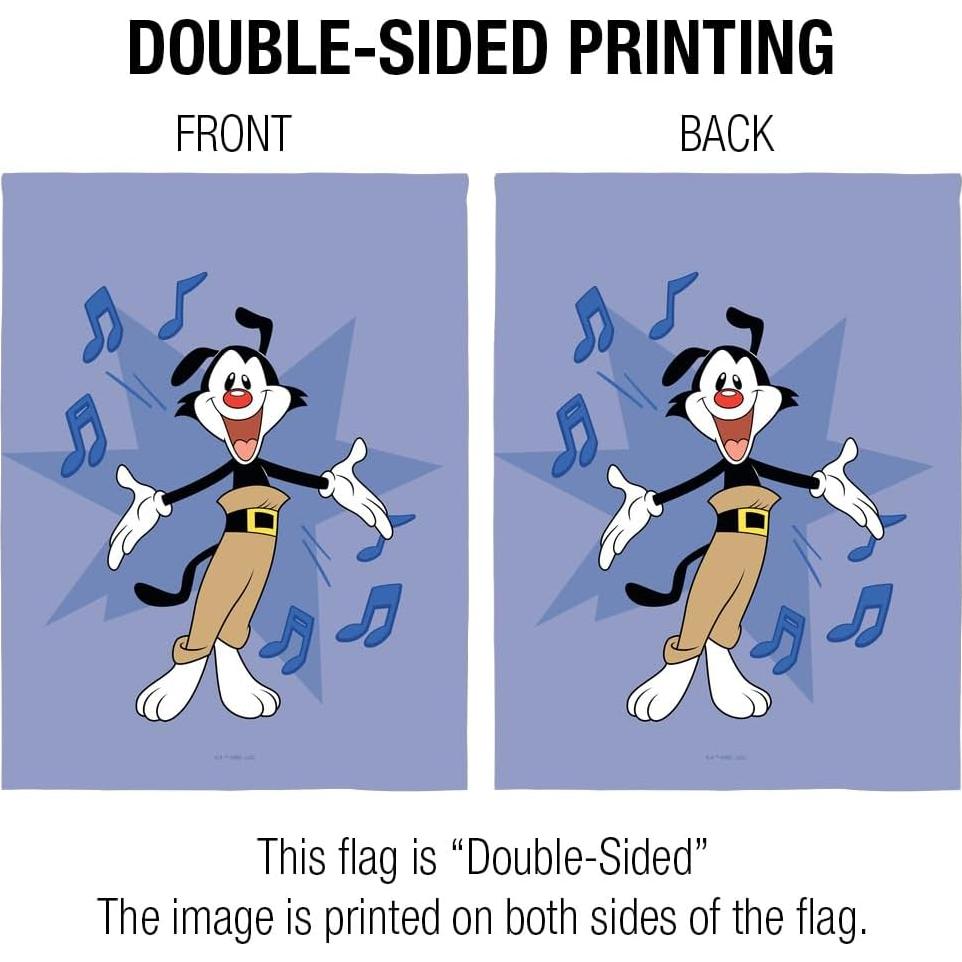 Bandera Doble Cara Animaniacs Yakko 76x102 cm Graphics & More