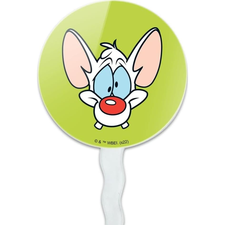 Set de 6 Toppers para Cupcakes Pinky y el Cerebro - Graphics & More