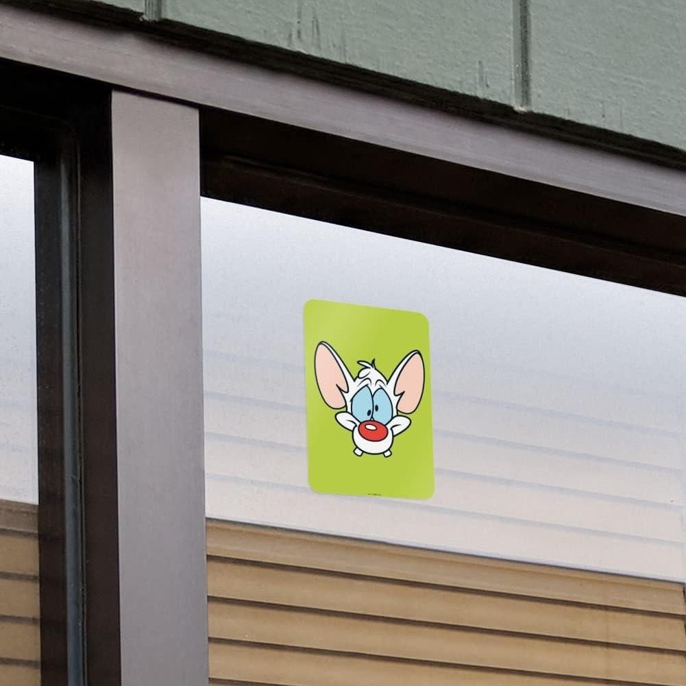 Adhesivo Decorativo Pinky y el Cerebro 15.24x10.16cm