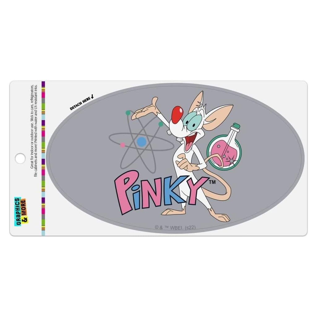 Imán Ovalado Pinky y El Cerebro GRAPHICS & MORE 17.8x10.2cm