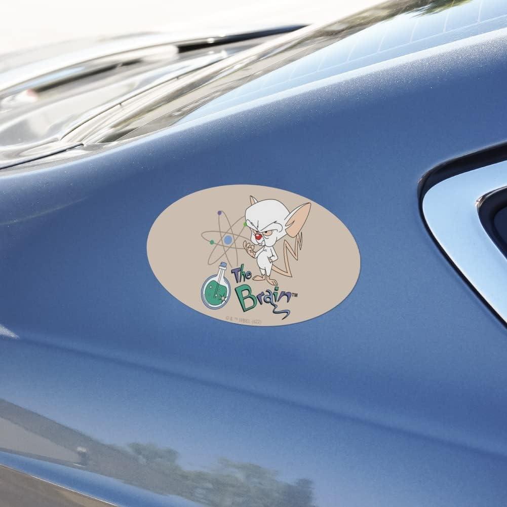 Imán Ovalado Pinky y El Cerebro - Graphics and More - 17.8x10.2cm