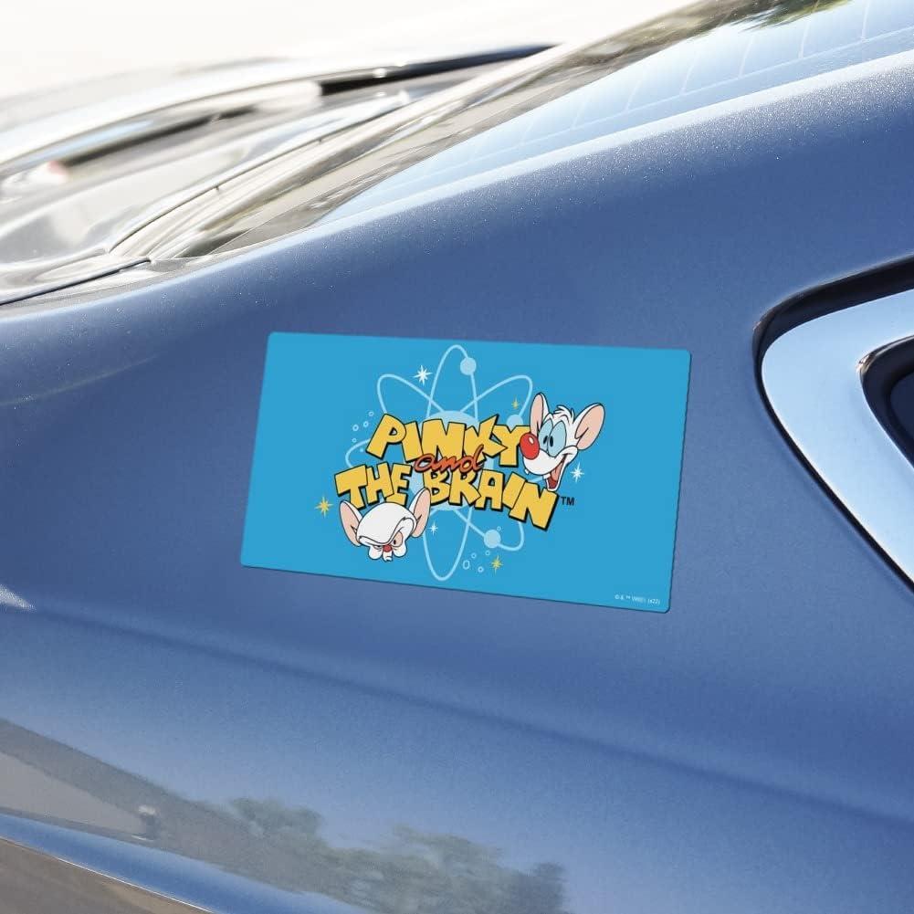 Imán Vinilo Pinky y el Cerebro 19.3x10.2cm Graphics & More