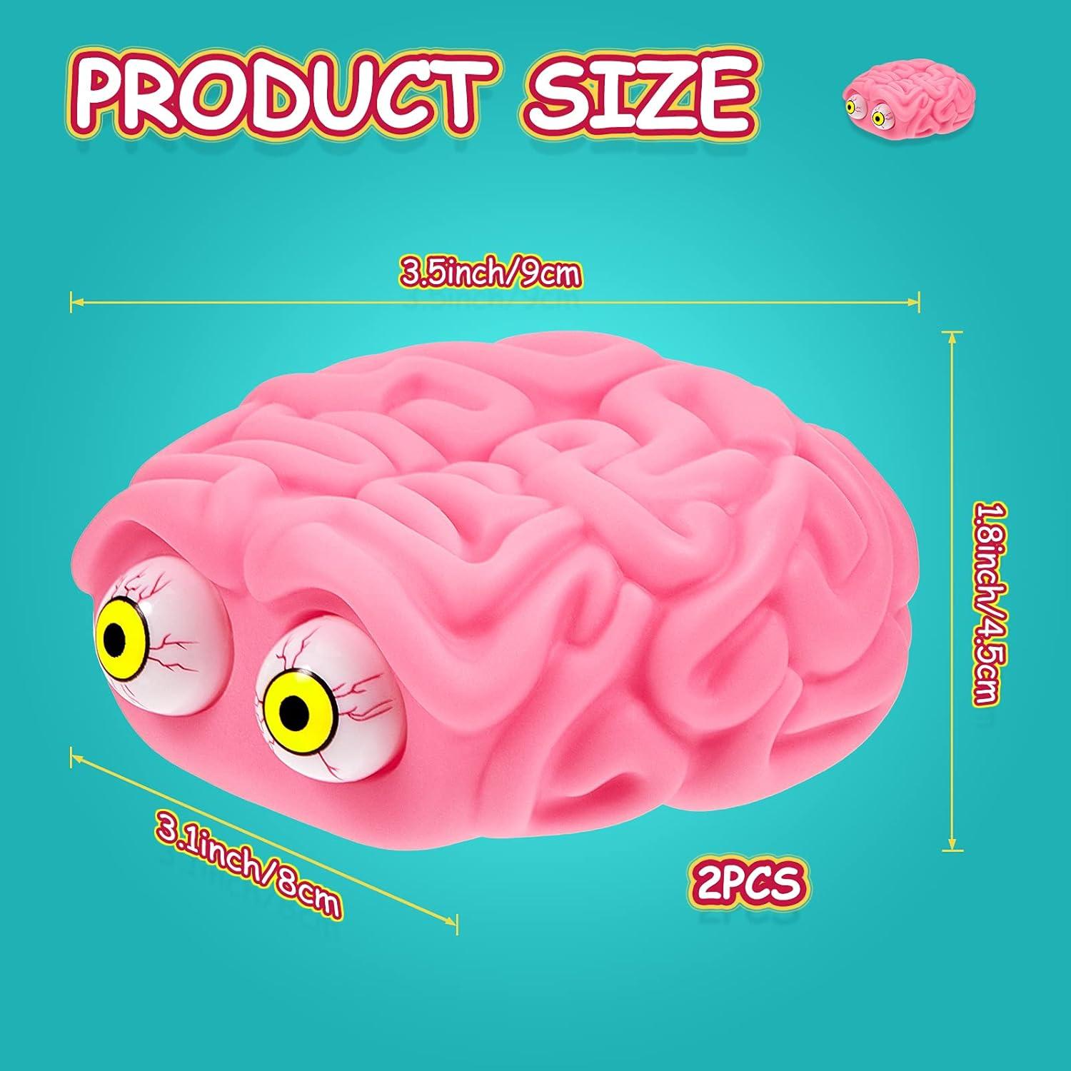 Juguetes Antiestrés Cerebrales Sumind - 2 Piezas Rosa 9x8x4.5cm