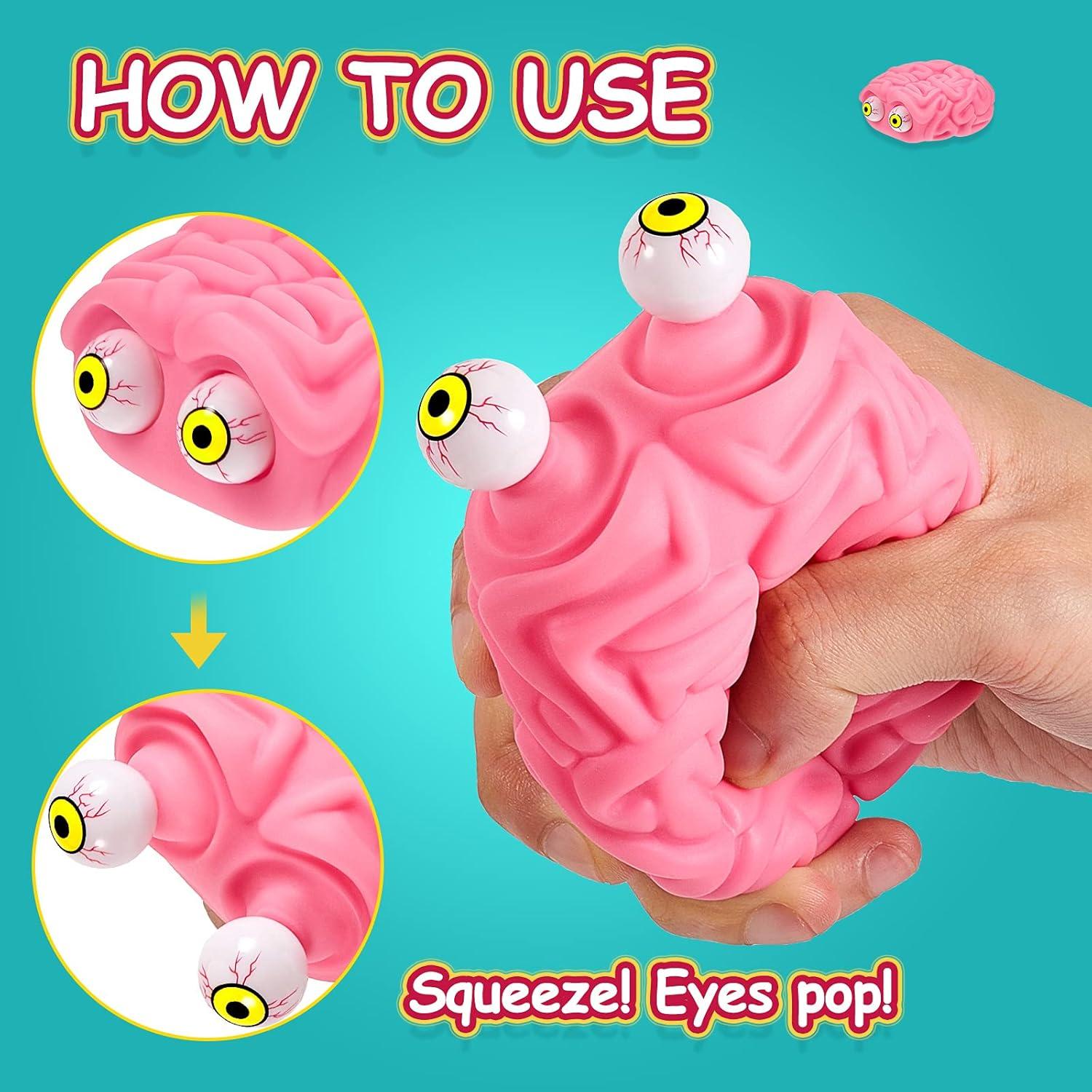 Juguetes Antiestrés Cerebrales Sumind - 2 Piezas Rosa 9x8x4.5cm