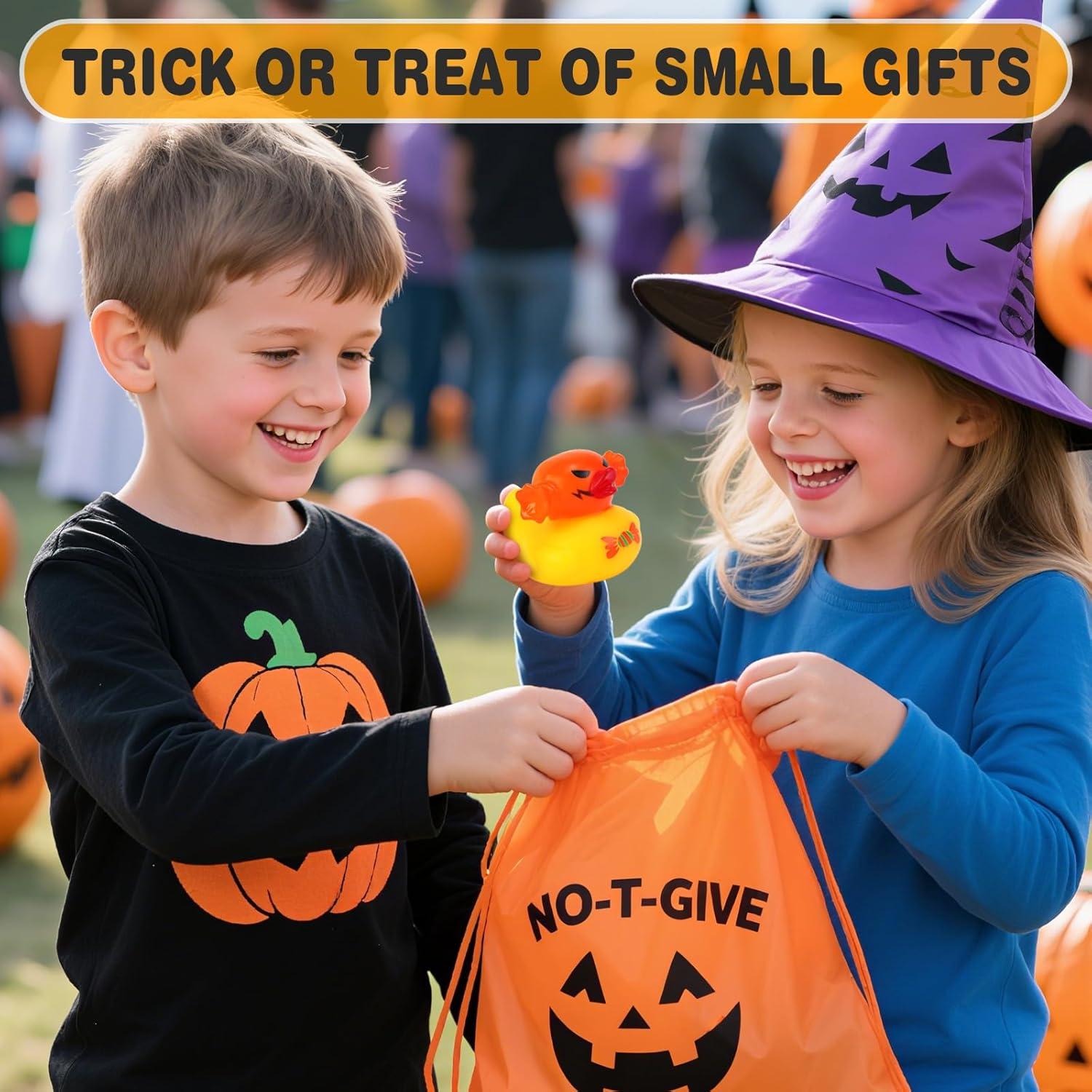 Set de 36 Patos de Goma Halloween Halovin - Juguetes Divertidos