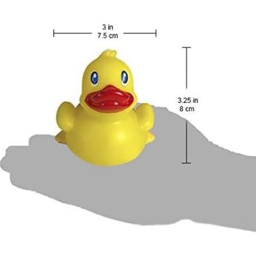 Patito de Goma Ducky City 8.26 cm - Juguete de Baño Seguro