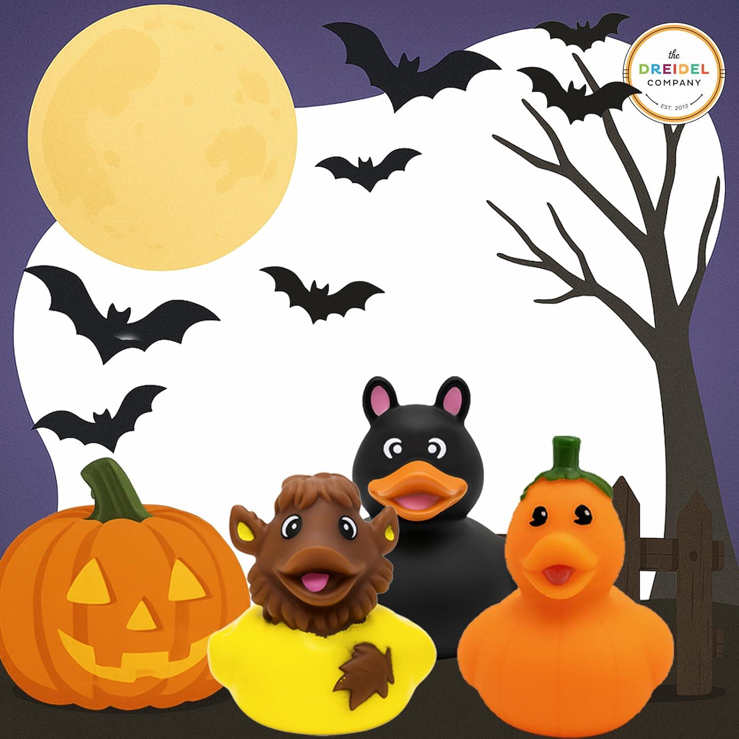 Patos de Goma de Halloween The Dreidel Company 12-Pack