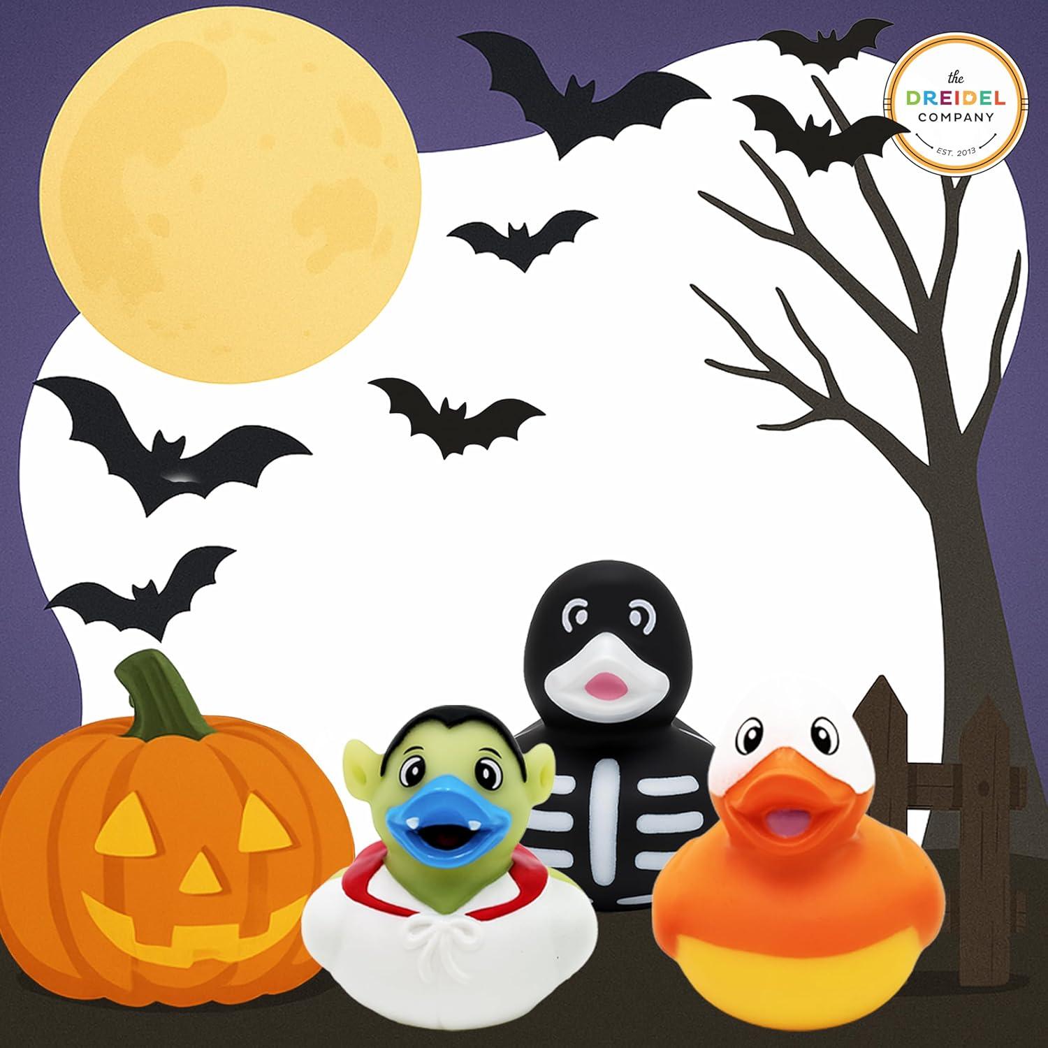 Patos de Goma de Halloween The Dreidel Company 12-Pack