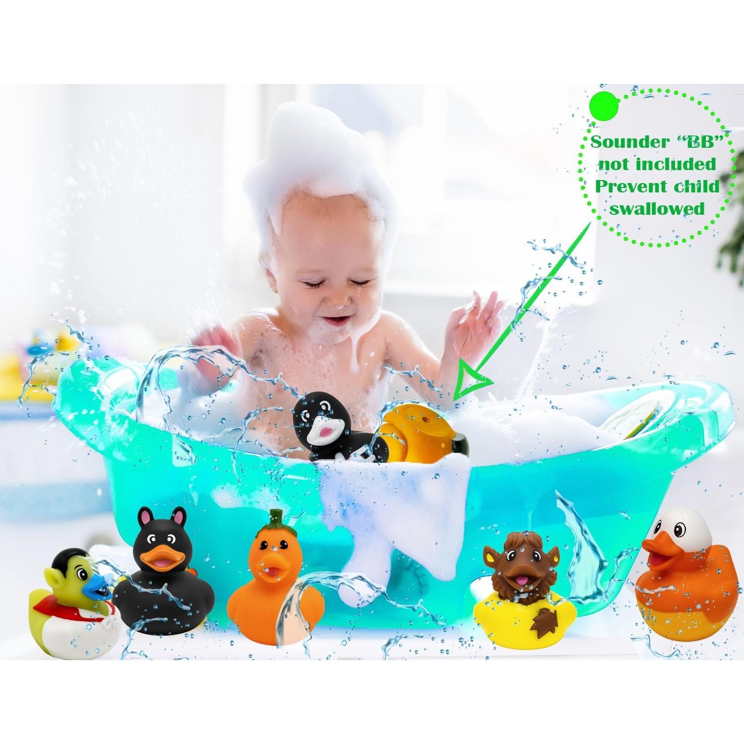 Patos de Goma de Halloween The Dreidel Company 12-Pack