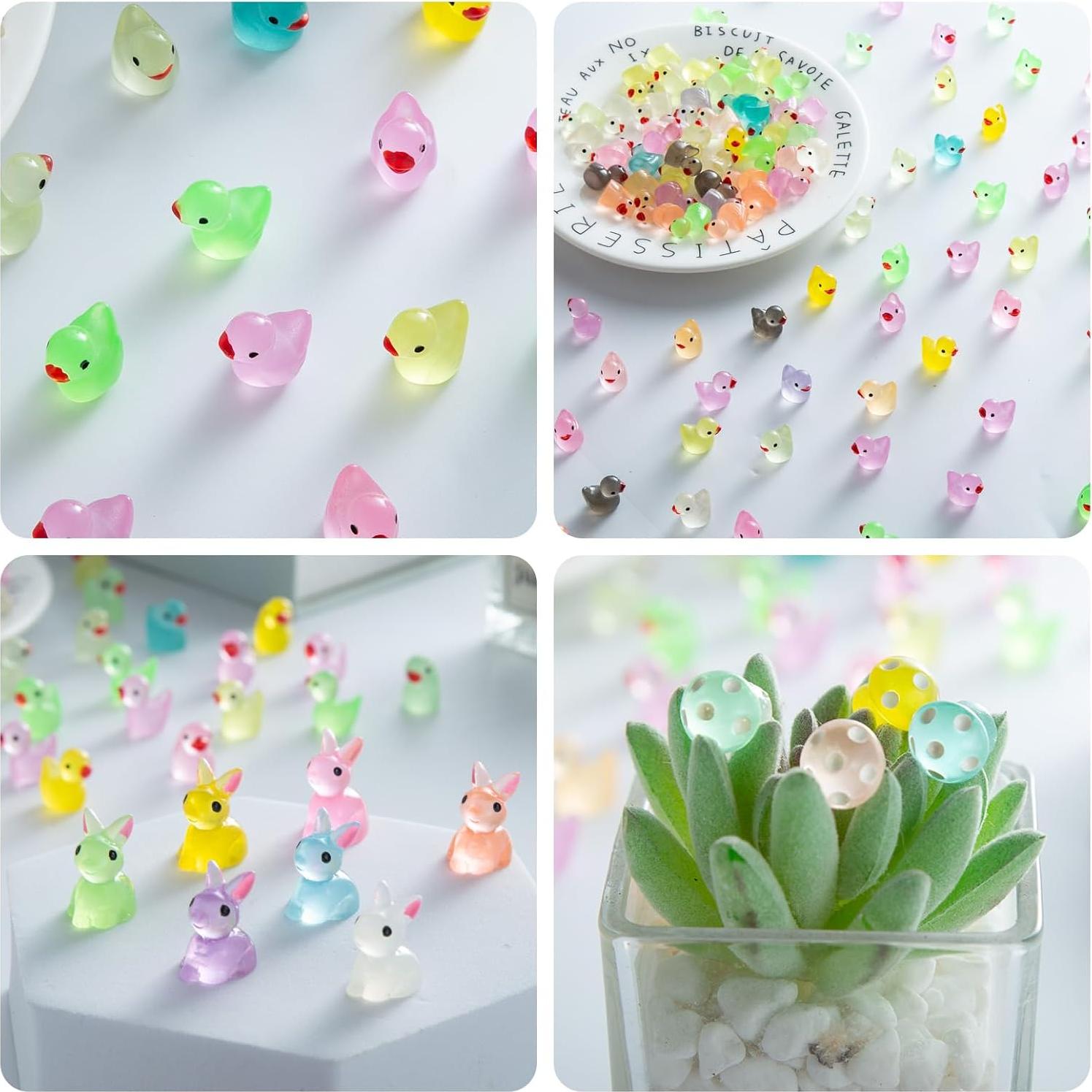 200 Piezas Animales Luminiscentes YOUHORYA para Decoración