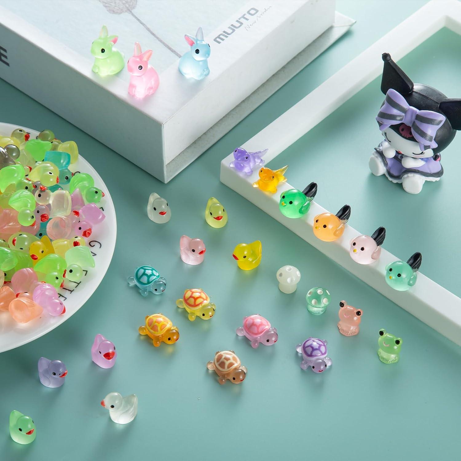 200 Piezas Animales Luminiscentes YOUHORYA para Decoración