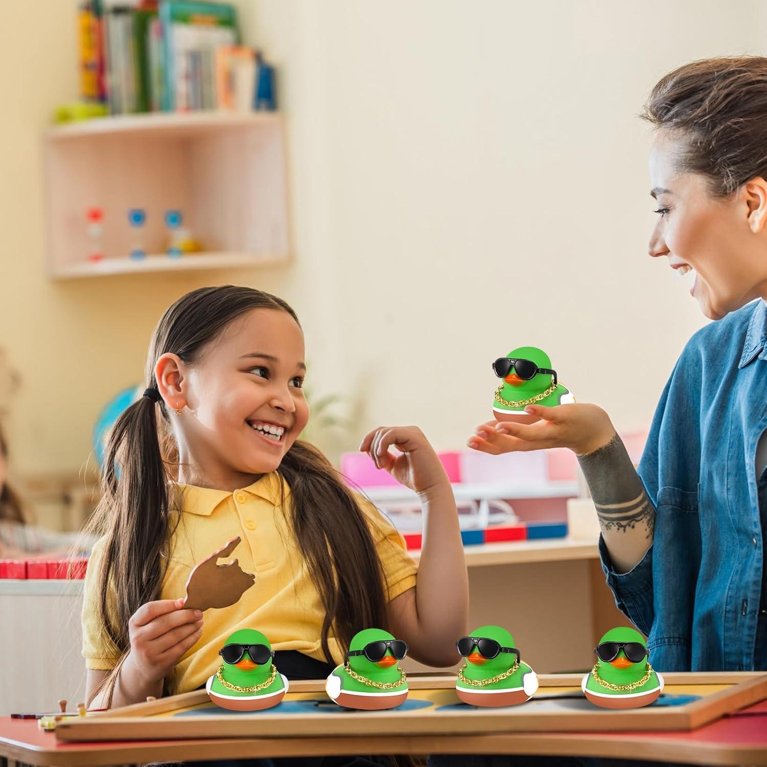 48 Patos de Goma Mallard que Brillan en la Oscuridad