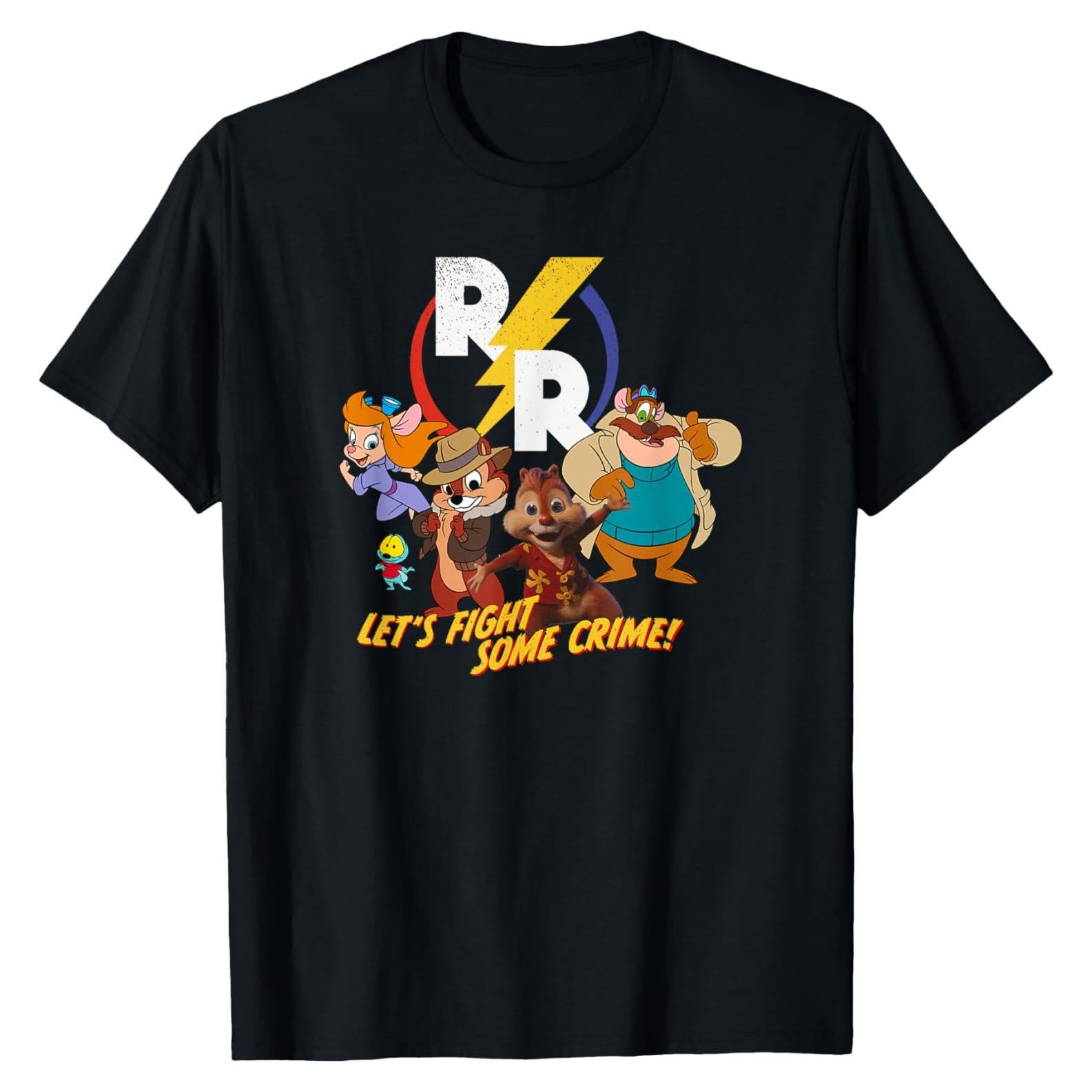 Camiseta Disney Chip 'n' Dale Rescatadores Hombre Clásica