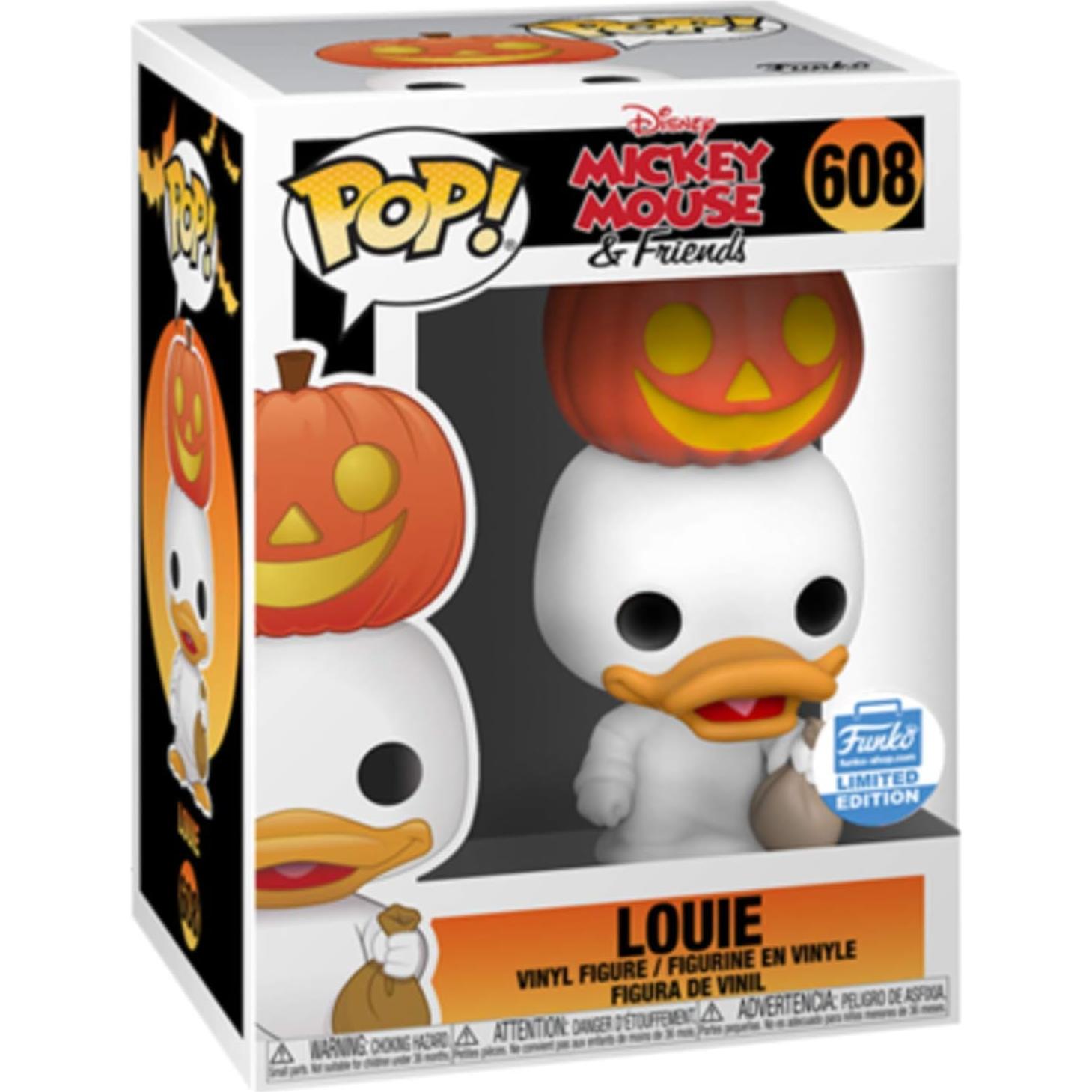 Funko Pop Louie Ducktales Disfraz Halloween Edición Limitada