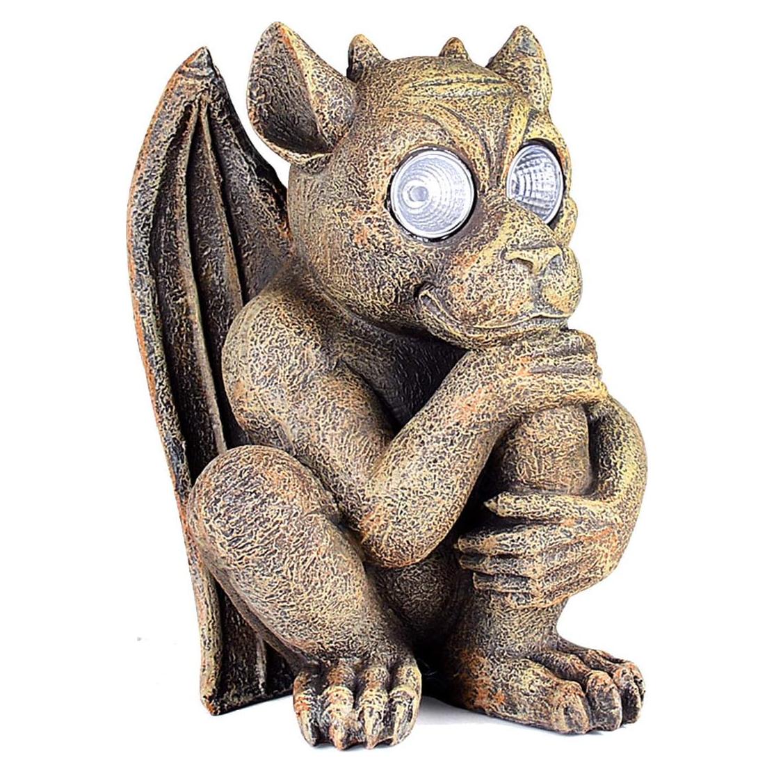 Gargola Solar Decorativa para Jardín Bo-Toys 21x16 cm